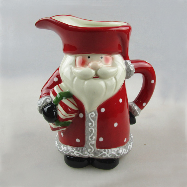 Christmas Santa Clause Ceramic Water Jug Factory