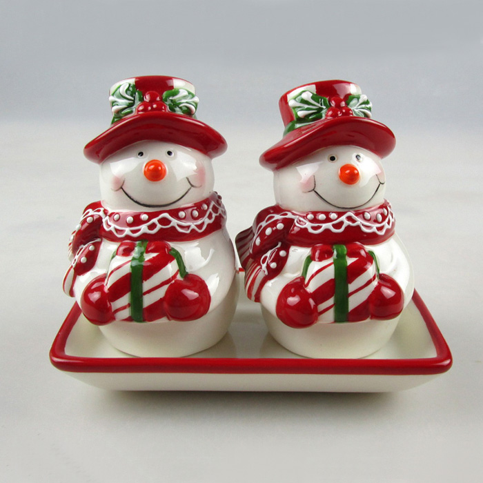 Wholesale Christmas Snow Man Ceramic S P With Saucer Supplier