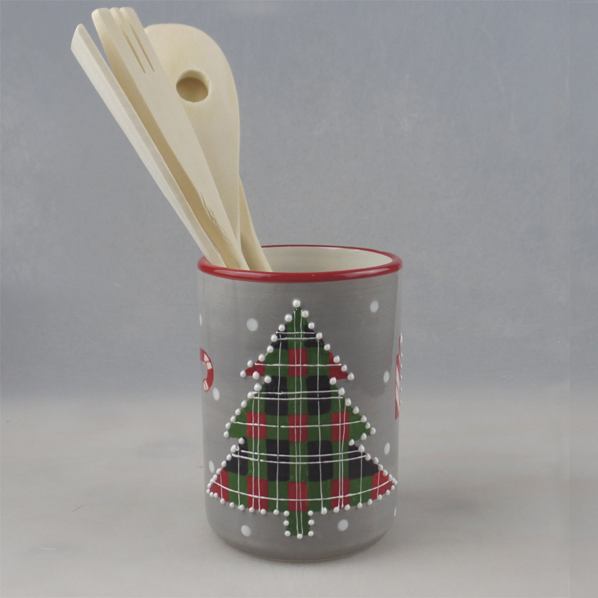Wholesale Christmas Tree Ceramic Tools Holder Manufacturer