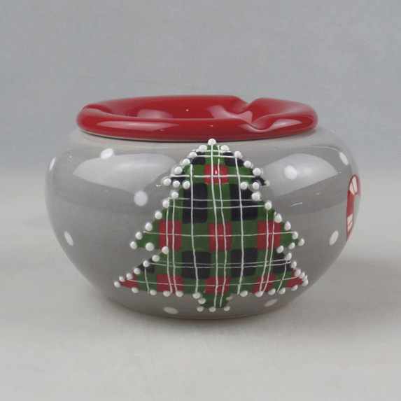 Wholesale Christmas Tree Ceramic Ashtray Manufacturer Supplier