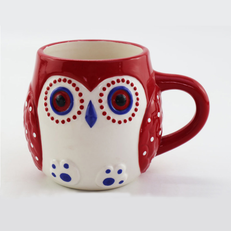 Wholesale 3D Mug Owl Animal Mug Factory Supply
