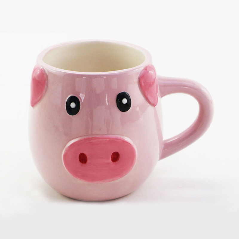 Wholesale 3D Mug Pig Animal Mugs Supplier