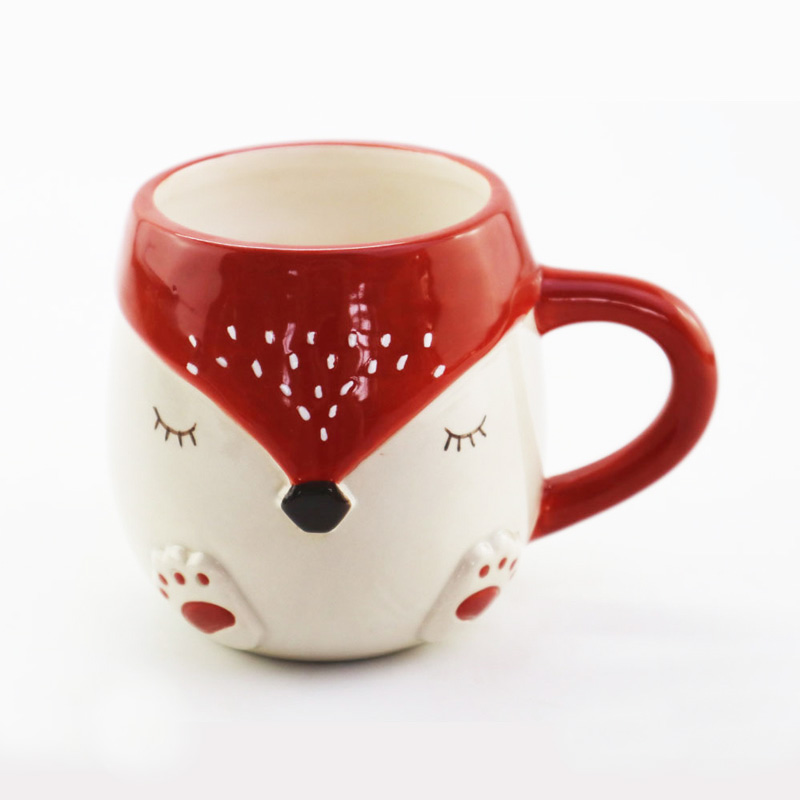 Wholesale 3D Mug Fox Animal Mugs Chinese Factory