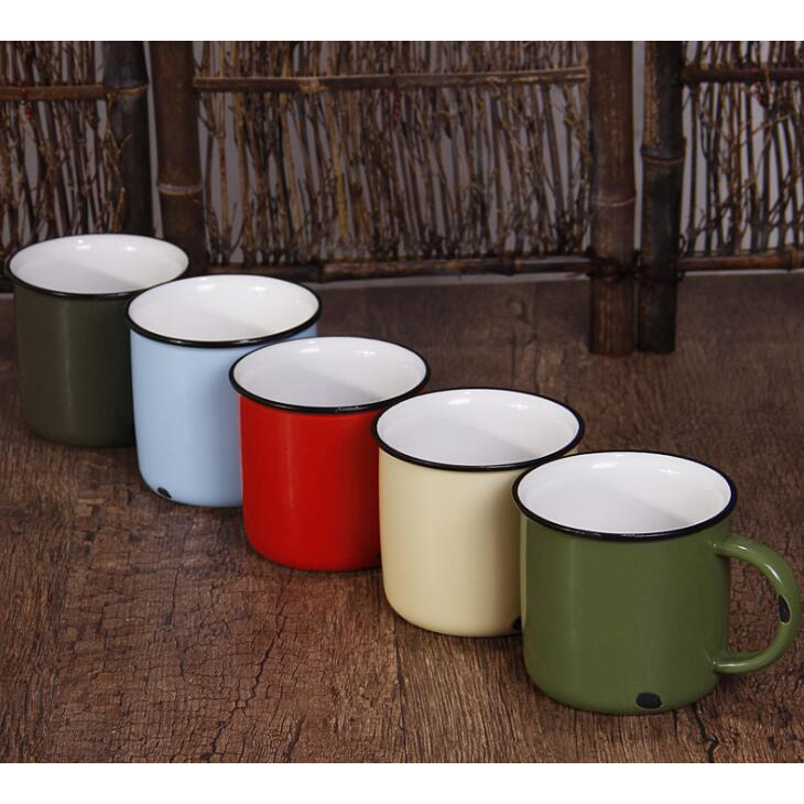 Wholesale Mugs Imitate Enamel Colorful Drinking Cups Supplier